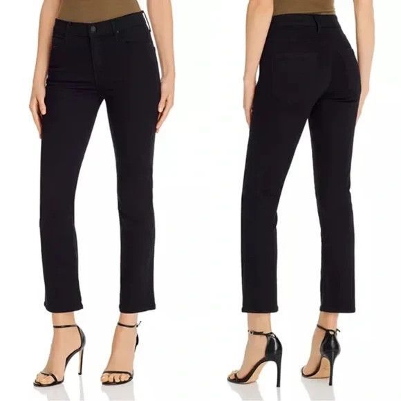 Mother The Mid Rise Dazzler Ankle Jeans Size 32 Black Denim Not Guilty Stretchy - Picture 14 of 14